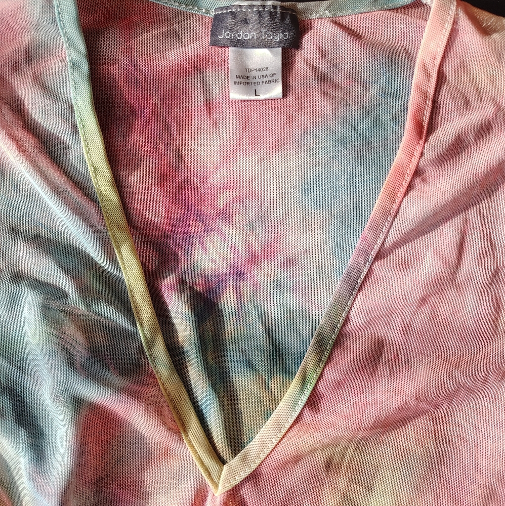Jordan Taylor Tie Dye Swim Cover Up - Picture 2 of 5